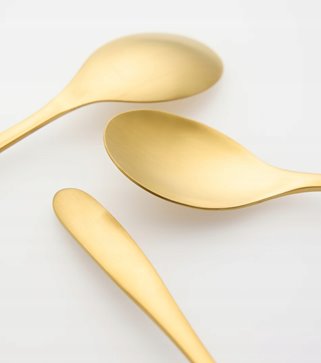 Złote łyżeczki 4 szt