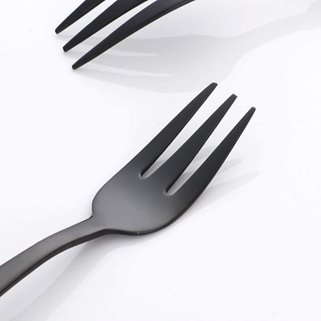 Widelczyki czarne 8 sztuk