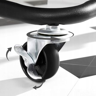 Trzypoziomowy wózek kuchenny