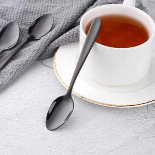 Łyżeczki czarne 12 sztuk