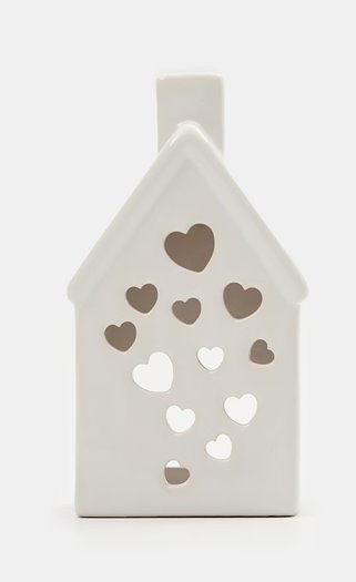 Domek biały dekoracyjny