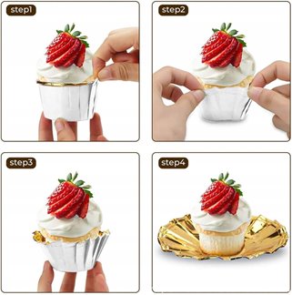 Foremki do pieczenia muffinek 10 szt