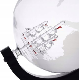 Karafka do whisky globus 1,5 l