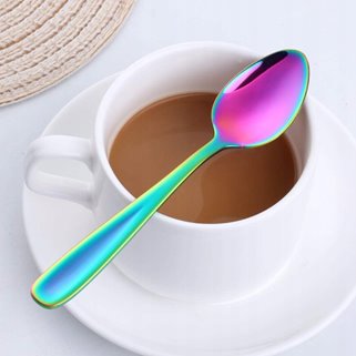 Łyżeczki opalizujące 12 sztuk