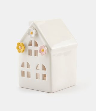 Domek ceramiczny na tealight 12 cm