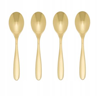 Złote łyżeczki 4 szt