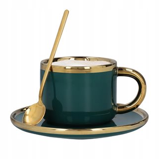 Filiżanka Homla Sinnes szmaragdowa 200 ml