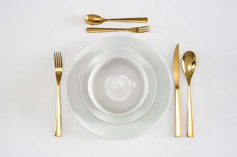 Sztućce Otto Koning czarne 20 el / 4 os