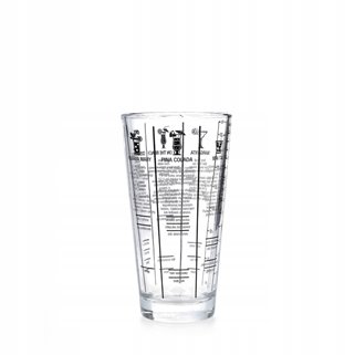 Shaker do drinków złoty 0,4l