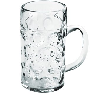 Kufel do piwa – SAN, wielorazowy, do zmywarki 1L