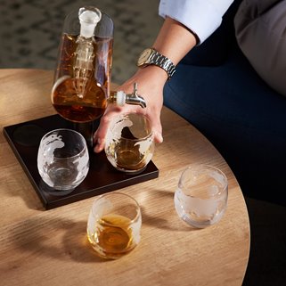 Karafka do whisky statek 1,5 l