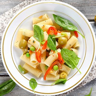 Talerze głębokie wielorazowe złote 10 sztuk