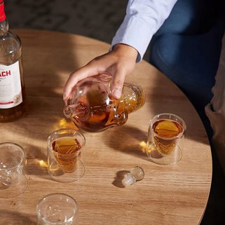 Karafka do Whisky alkoholu w kształcie czaszki