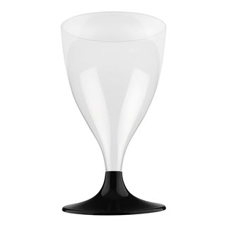 Kieliszek szklanka do napojów wielorazowa czarny