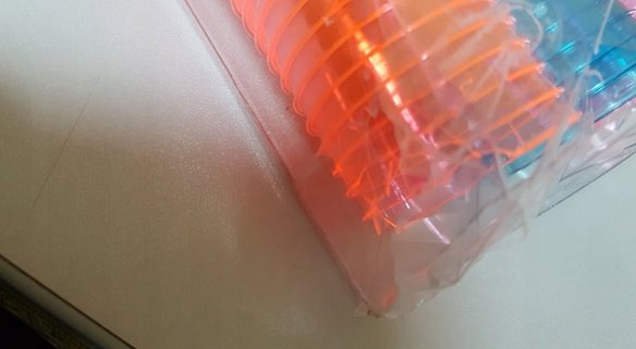 Kieliszki do wódki RÓŻOWE i NiEBIESKIE 20 sztuk