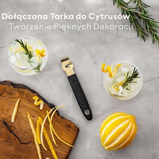 Zestaw barmański złoty 12 elementów