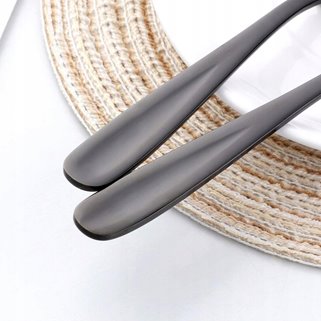 Łyżeczki czarne 12 sztuk