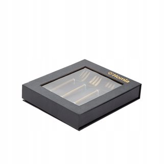 Złote widelczyki 4 sztuki