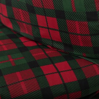 Pościel w kratę 220x200 bawełna prezent Świąteczna Święta wigilia Tartan