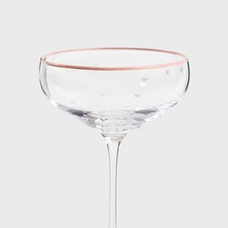 Kieliszki do martini w serduszka przezroczysty 200ml 1 szt.