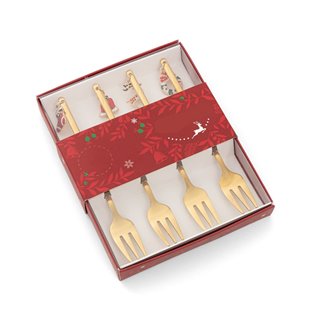 Widelczyki świąteczne Homla 4 sztuki