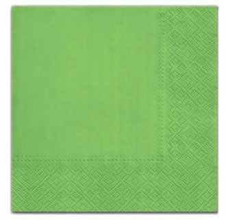 Serwetki zielone  20 sztuk PAW