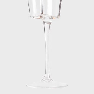 Kieliszek do wina Homla serce ze złota obwódką 300ml elegancki śliczny