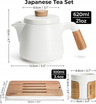 Japoński serwis do herbaty