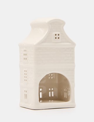 Domek biały dekoracyjny